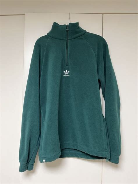 adidas fleece grün